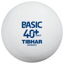 Tibhar | Trainingsball Basic SYNTT 40+ NG  (mit Naht) | 72 St&uuml;ck wei&szlig;