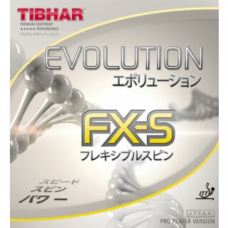 Tibhar Tischtennisbelag Evolution FX-S 1,7mm schwarz  NEU OVP 