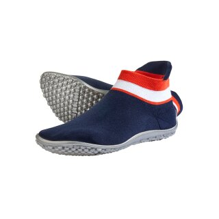 Leguano | sneaker blau, rot-wei&szlig;er Bund 36/37 (XS)