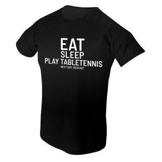 Spin und Speed | T-Shirt Eat | schwarz 3XL
