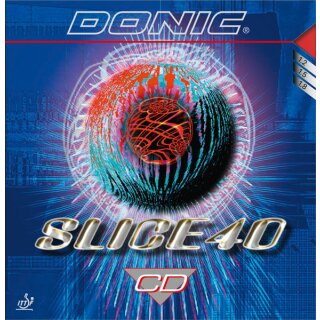 Donic | Slice 40 CD schwarz_1.5mm
