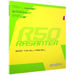 Andro | Rasanter R50 rot/2,0mm