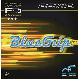 Donic | Bluegrip C1 rot/2,0mm