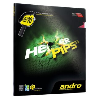 Andro | Hexer Pips + rot/1,7mm
