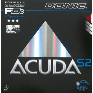 Donic | Acuda S2 schwarz/1,8mm